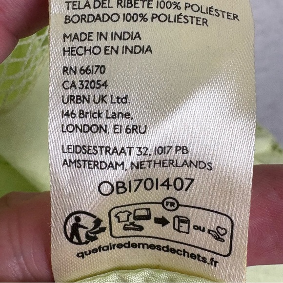 Anthropologie The Somerset Maxi Dress Cutwork Edition Green XXS Petite - Picture 12 of 13